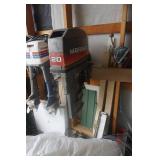 Mariner 20 hp Outboard Motor No Lower Unit