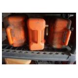 3 Plastic Marine Gas Cans