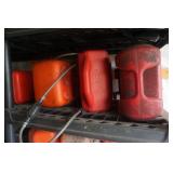 3 Plastic Marine Gas Cans