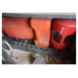 3 Plastic Marine Gas Cans
