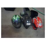 3 - HJC & Team Artic Full Face Shield Motorcycle/Snowmobile Helmets