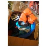 Lot of Recreation Inflatables and Snorkeling/Scuba Items