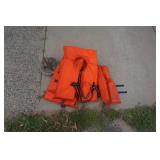 4 - Life Jackets With Boat Anchor
