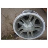 4 - 17" Chrome 6 Bolt Truck Rims