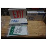 2 - Westinghouse Brand Electric Exit Signs