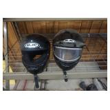 2 - HJC Brand Full Face Shield Motorcycle/Snowmobile Riding Helmets