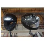 2 - HJC Brand Full Face Shield Motorcycle/Snowmobile Riding Helmets