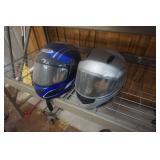 2 - Full Face Shield Snowmobile Riding Helmets