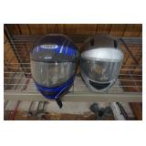 2 - Full Face Shield Snowmobile Riding Helmets