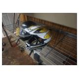 2 - Full Face Shield Snowmobile Riding Helmets