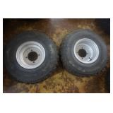 2 - Pathfinder ATV Tires On 4 Bolt Rims