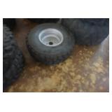 3 - Maxxus ATV Tires on 4 Bolt Rims