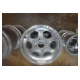 2 - 14" Aluminum ATV Rims
