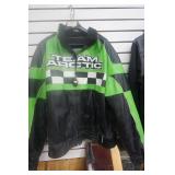 Team Arctic Cat Insulated Snowmobile Racing/Riding Jacket