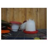 3 - Bird/Poultry Gravity Feed Watering Cans