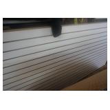 2 - 4 x 8 Sheets Display Board Peg Board and Slot Board For Retail Hooks