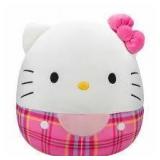 Squishmallows 20” Hello Kitty Plush-Pink Plaid
