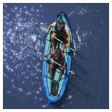 Tobin Sports Wavebreak Inflatable 2-person Kayak-Blue