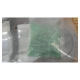 Set of 4 ECOFORMA Encore Rubber 5" dia x 1-1/4" Wide Wheel 6" Overall Height 325LB(23189)