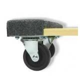 MAXLOAD Moving Dolly 18 x 12 in Hardwood Swivel Casters Mover, 1000 lbs Capacity Furniture Dolly.