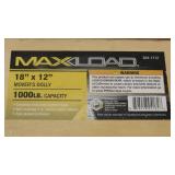 MAXLOAD Moving Dolly 18 x 12 in Hardwood Swivel Casters Mover, 1000 lbs Capacity Furniture Dolly.