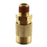 Lot of 8 Husky 1/4 in. Brass NPT Male Coupler