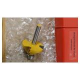 Set of 2 Chamfer Router Bits-25 & 45 Degree-1/4 x 5/8