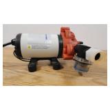 SEAFLO 33 Series DC Diaphragm Pump 12V/24V 3.0-13.2LPM 17-60PSI w/ 51S01 Filter - 1/2 MNPT