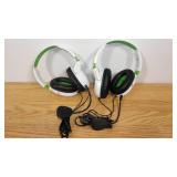 Set of 2 Turtle Beach - RECON 50X Wired Surround Sound Ready Gaming Headset for Xbox One & Xbox Series X|S - White