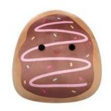 Squishmallows Chocolate Donut 24 Inch Plush