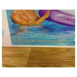 Members Mark Inflatable Ride On LLama Float Over 5 Feet Long