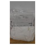 Set of 2 1pc Light Filtering Farrah Window Curtain Panel - Threshold-54"W x 84"L-White