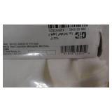 Set of 2 1pc Light Filtering Farrah Window Curtain Panel - Threshold-54"W x 84"L-White