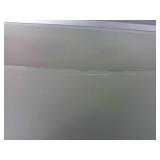 Set of 3 IKEA Ljusdal Wall-Mounted Floating Frosted Glass Shelves