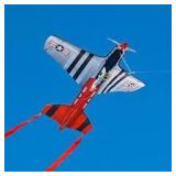3-D P-51 Mustang SuperSized Nylon Kite