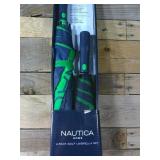 Nautica 2-Pack Golf Umbrella Set-Green/ Navy