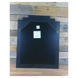 24" x 30" Wood and Brass Wall Mirror Blue - Opalhouse designed with Jungalow