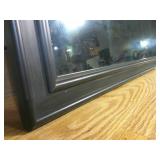 36" x 26" French Country Mantel Mirror Black - Threshold