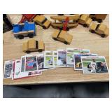 Collectible Wood Toys, NASCAR Cards, and More