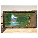 Signed Vintage Oil Painting