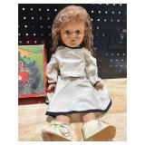 Antique Doll and Vintage KAR ZOOM Game