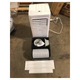 Vissani 5,000 BTU 115-Volt Portable Air Conditioner for 150 sq. ft. Rooms with Dehumidifier and Remote in White Customer Returns See Pictures