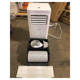 Vissani 5,000 BTU 115-Volt Portable Air Conditioner for 150 sq. ft. Rooms with Dehumidifier and Remote in White Customer Returns See Pictures