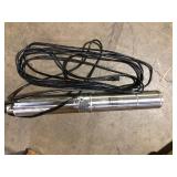 VEVOR Deep Well Submersible Pump 0.5 HP 115-Volt 28 GPM Flow 167 ft. Head Water Pump with 33 ft. Electric Cord for Home Use  Customer Returns See Pictures