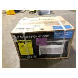LG 8,000 BTU 115V Window Air Conditioner Cools 350 Sq. Ft. with Remote in White  Customer Returns See Pictures