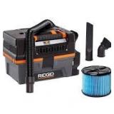 RIDGID 3 Gallon 18-Volt Cordless Handheld NXT Shop Vac Wet Dry Vacuum (Tool Only) with Filter, Expandable Hose and Accessories Customer Returns See Pictures