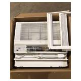 LG 14,000 BTU 115V Window Air Conditioner Cools 700 sq. ft. with Wi-Fi, Remote and in White  Customer Returns See Pictures