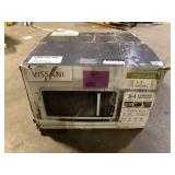 Vissani 1.5 cu. ft. Countertop Convection Microwave in Fingerprint Resistant Stainless Steel with Air Fryer and Sensor cooking  Customer Returns See Pictures