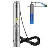 VEVOR Deep Well Submersible Pump 0.5 HP 115-Volt 28 GPM Flow 167 ft. Head Water Pump with 33 ft. Electric Cord for Home Use  Customer Returns See Pictures