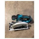 Makita 18V LXT Lithium-Ion Cordless 6-1/2 in. Lightweight Circular Saw and General Purpose Blade (Tool-Only)    Customer Returns See Pictures